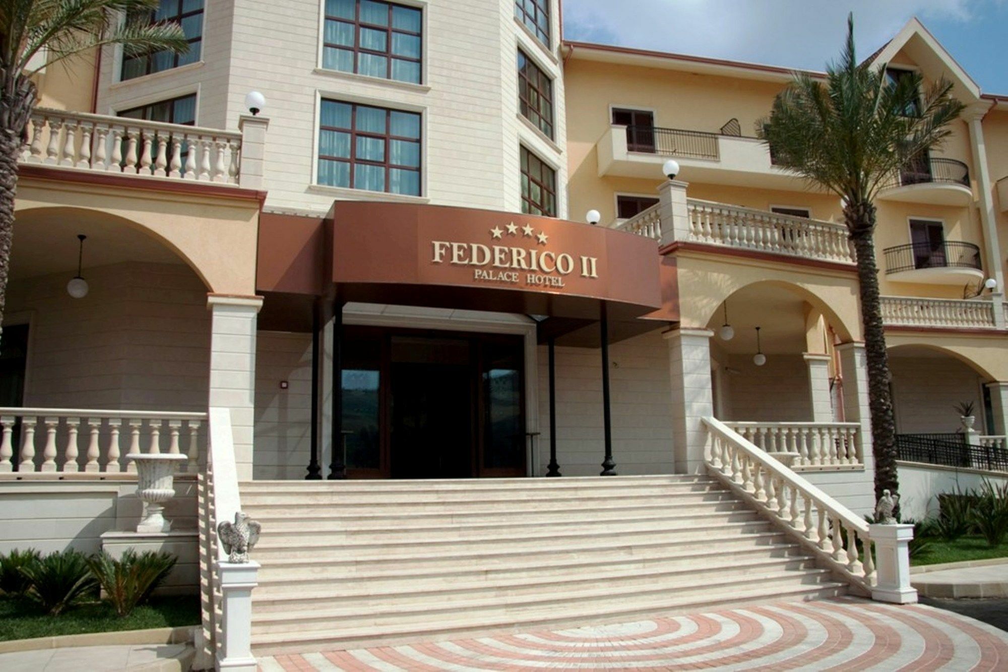 Hotel Federico II Enna Eksteriør bilde